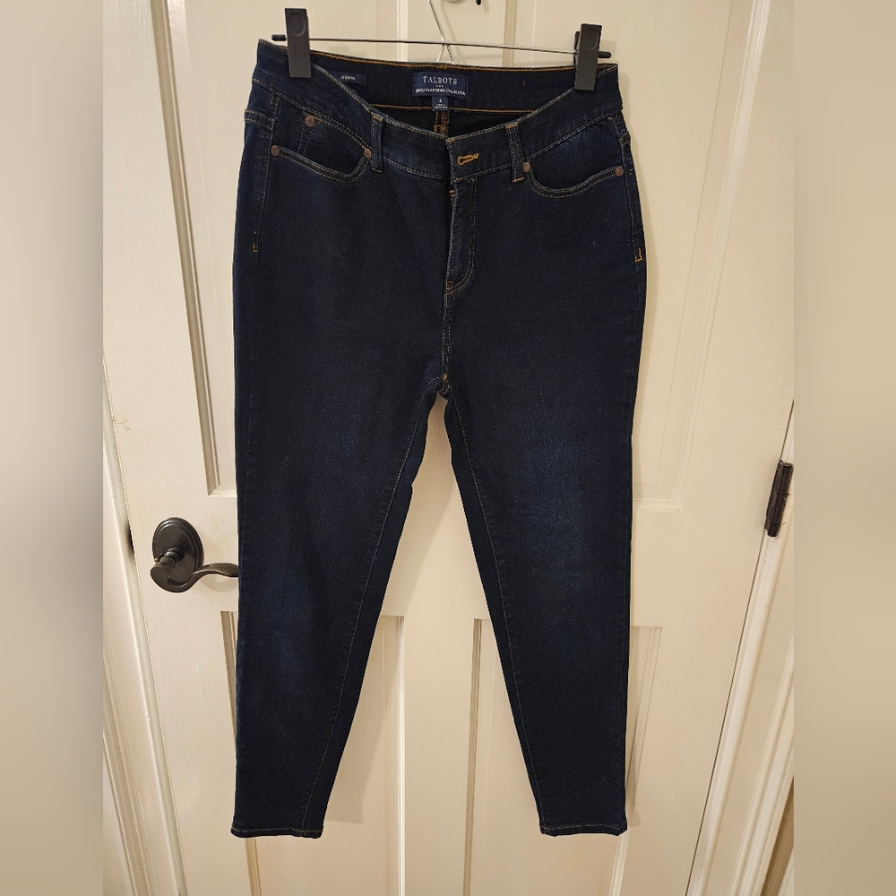 Talbots Jeggings Size 4 Dark Waah